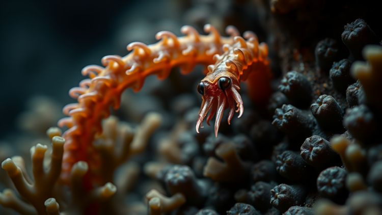 Venomous Fireworm Found Hiding in Deep Black Coral Forests