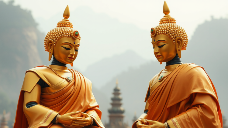 Buddhist Robots Reveal Salvation Without Transcendence