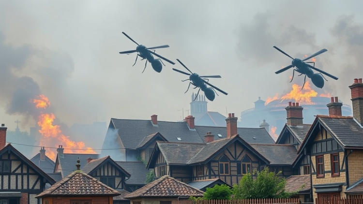 Ant Colony Algorithm and BIM Cut Fire Evacuation Distances in Historic Villages