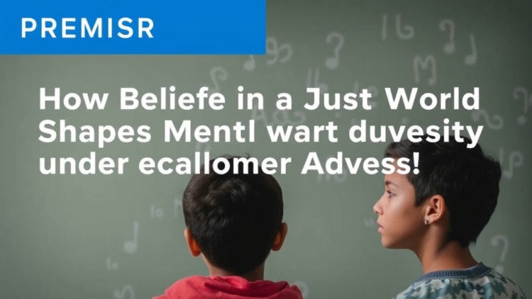 How Belief in a Just World Shapes Teen Mental Health Under Adversity