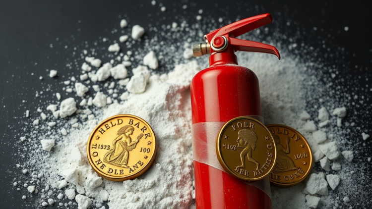 Fire Extinguisher Powder Found to Corrode Ancient Brass Replica Coins