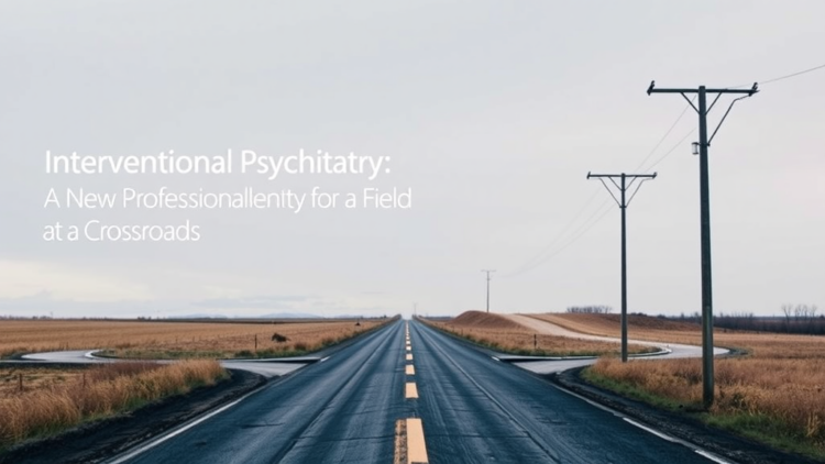 Interventional Psychiatry: A New Professional Identity for a Field at a Crossroads
