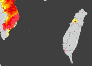 Bayesian Network Forecasts Where Rising Seas Will Strike Taiwan’s Coast Hardest