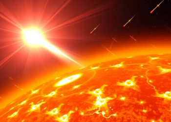 Solar Radio Burst Reveals a Shock Racing Through the Sun’s Atmosphere in Multiple Lanes
