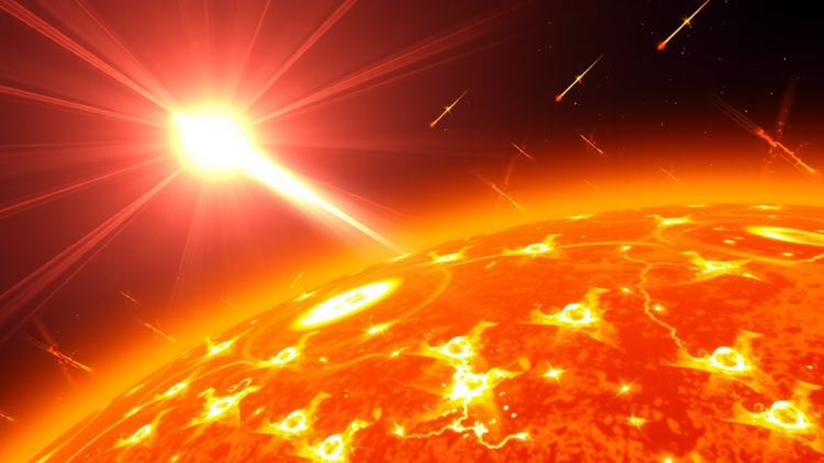 Solar Radio Burst Reveals a Shock Racing Through the Sun’s Atmosphere in Multiple Lanes