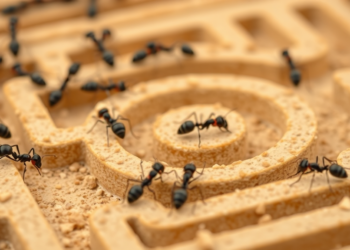 Ants Learn Mazes Without Rewards, Revealing Hidden Memory That Speeds Up Foraging