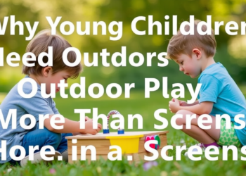Why Young Children Need Outdoor Play More Than Screens in a Digital World