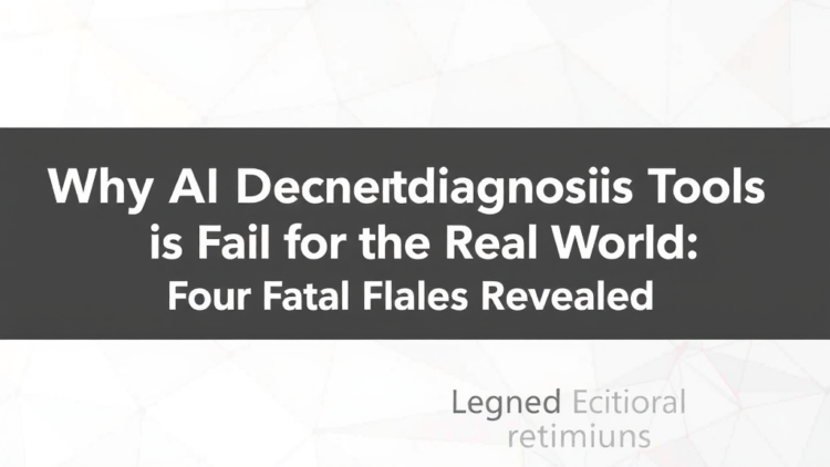 Why AI Dementia Diagnosis Tools Fail in the Real World: Four Fatal Flaws Revealed