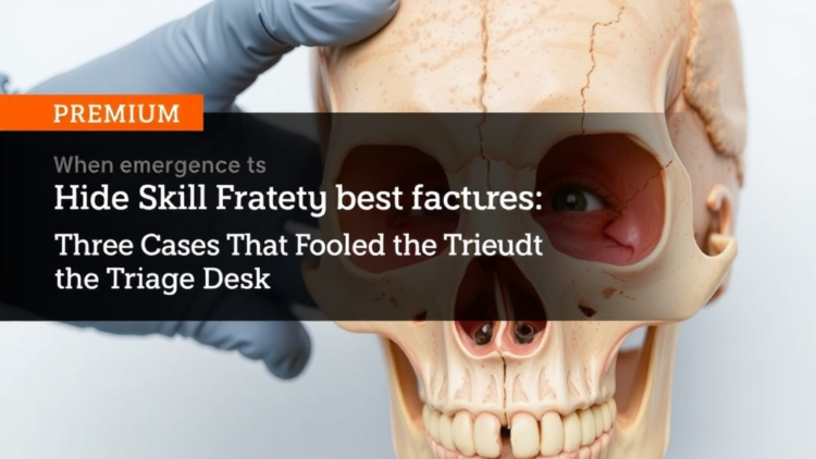 When Eye Emergencies Hide Skull Fractures: Three Cases That Fooled the Triage Desk