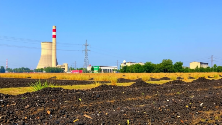 Coal Ash and Compost Team Up to Clean Contaminated Soils Near an Indian Power Plant