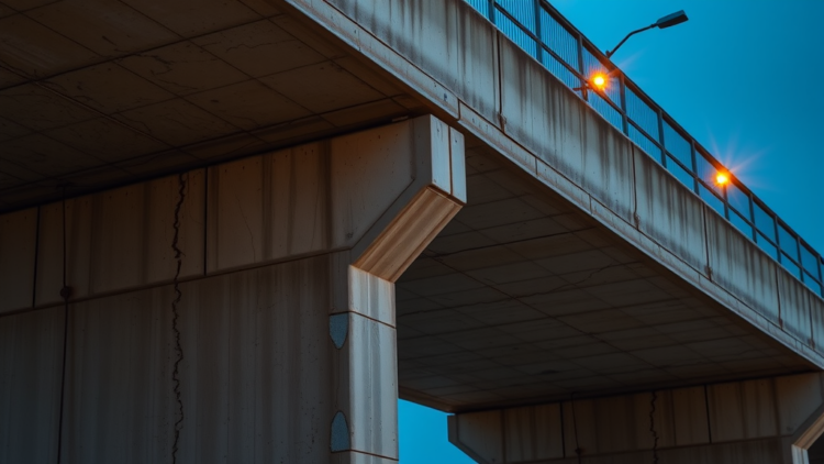Fiber optic sensors catch hidden shear cracks in aging concrete bridges before collapse