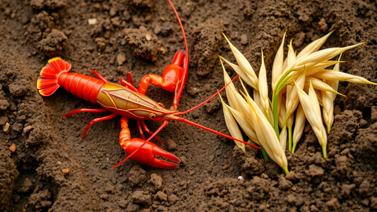 Crayfish and Rice Team Up to Build Stronger, Healthier Soil
