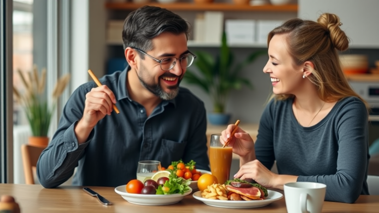 Eating With a Loved One Lowers Blood Sugar, Study Finds