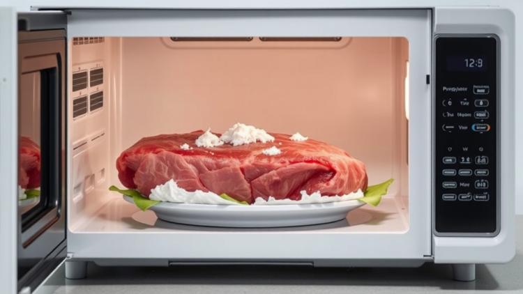The microwave paradox: why defrosting meat at lightning speed is both a breakthrough and a gamble