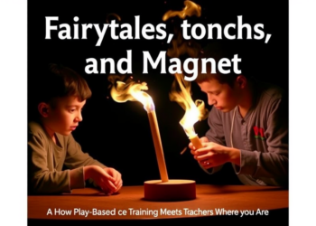 Fairytales, Torches and Magnets: How Play-Based Science Training Meets Teachers Where They Are