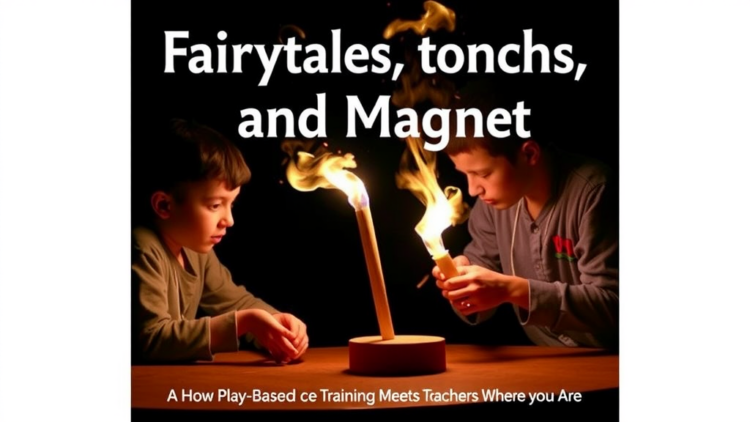 Fairytales, Torches and Magnets: How Play-Based Science Training Meets Teachers Where They Are