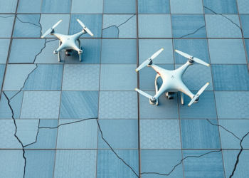 Drones on 5G Now Spot Cracked Building Tiles in Real Time