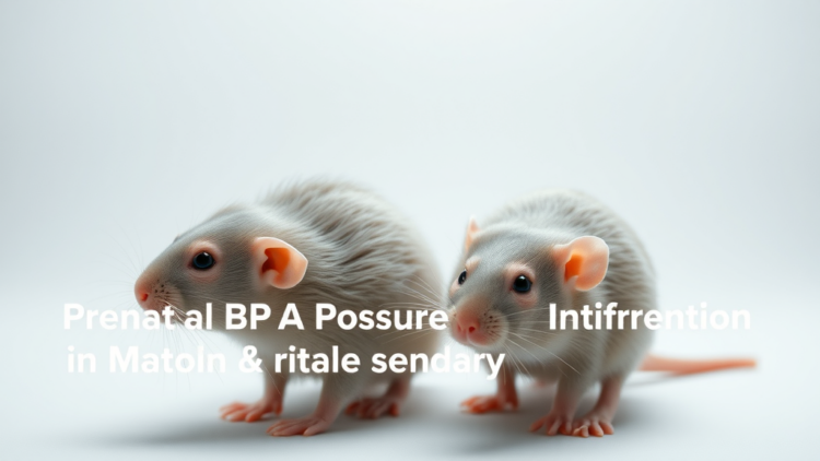 Prenatal BPA Exposure Rewires the Cerebellum Differently in Male and Female Rat Offspring