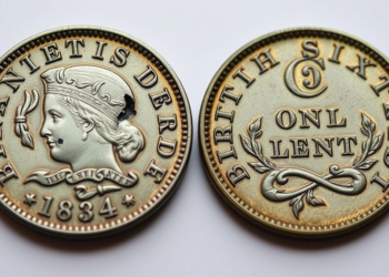 Deformed 1834 British Sixpence Reveals Rare Evidence of Minting Anomaly
