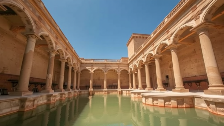 Roman Baths in Tunisia Reveal Sophisticated Hydraulic Engineering Through Their Stones and Mortars