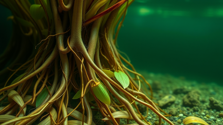 Aquatic Plant Roots May Quietly Devour Up to 81% of Their Methane Before It Reaches the Air