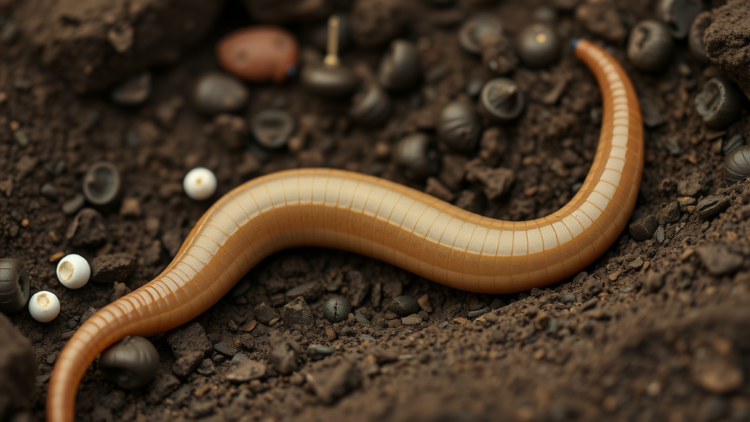 Earthworm Guts Turn Out to Be Tiny Bioreactors That Break Down a Common Veterinary Drug in Soil