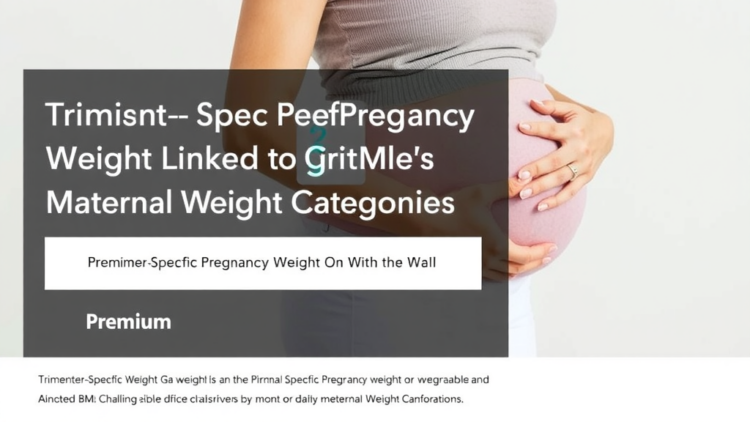 Trimester-Specific Pregnancy Weight Gain Linked to Child BMI Across Maternal Weight Categories