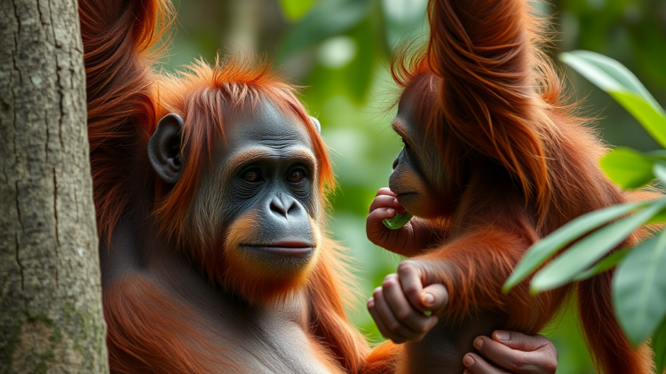 Watch, then try: how orangutan learning styles decide who survives alone