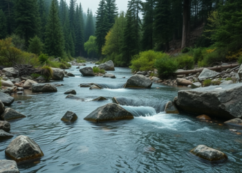 Hurricane Helene dumped a huge share of yearly microplastics on remote mountain streams