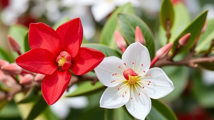 Red or White Blooms, Different Chemistry: Eucalyptus Study Reveals Flower-Color Link to Potent Antioxidants