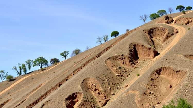 Steel Pins and Shorter Geogrids Offer a New Way to Stop Landslides on Unstable Slopes