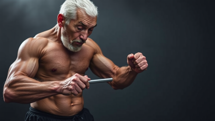Aging Muscle Weakens When a Key Exercise Enzyme Stays Switched On