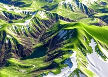 Satellites Reveal Four Decades of Greening on Northeast Alpine Summits