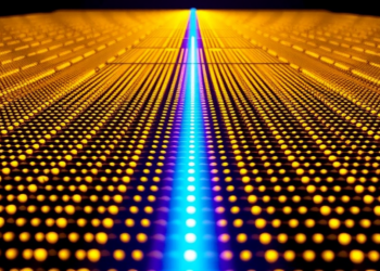 Tiny Silicon Probes Reveal How Gold Nanoarrays Turn Laser Light into Heat