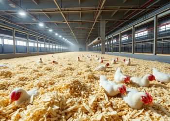 Hot-Air System Sterilizes Rice Husk Poultry Bedding at Industrial Scale, Cutting Pathogens and Chemical Use