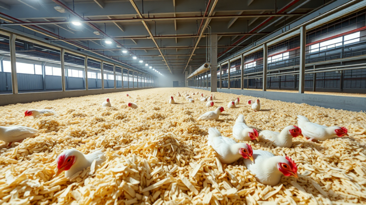 Hot-Air System Sterilizes Rice Husk Poultry Bedding at Industrial Scale, Cutting Pathogens and Chemical Use