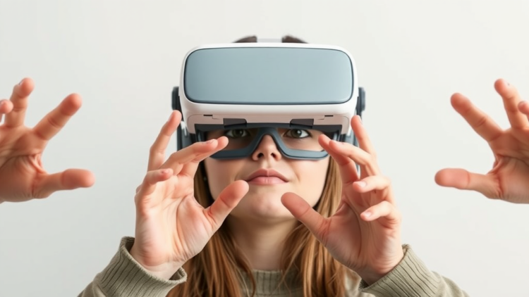 Virtual Reality Headset Tracks How Distractors Hijack Hands and Eyes in 3D