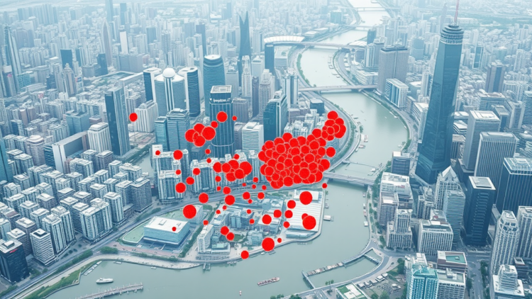 Hepatitis E Clusters in Shanghai Map to Dense Urban Neighborhoods Near Rivers