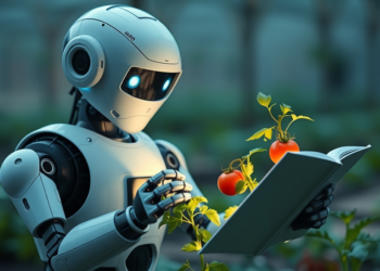 Self-Driving Robot Reads Tomato Seedling Health With Light Alone