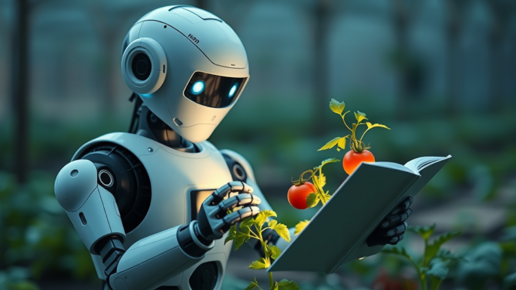 Self-Driving Robot Reads Tomato Seedling Health With Light Alone