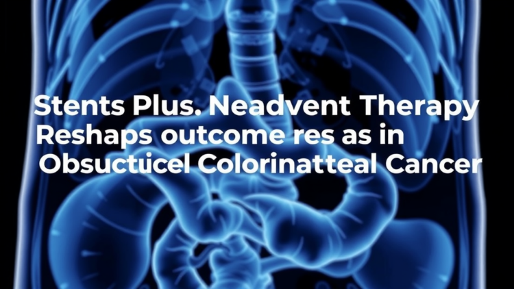 Stents Plus Neoadjuvant Therapy Reshapes Outcomes in Obstructive Colorectal Cancer