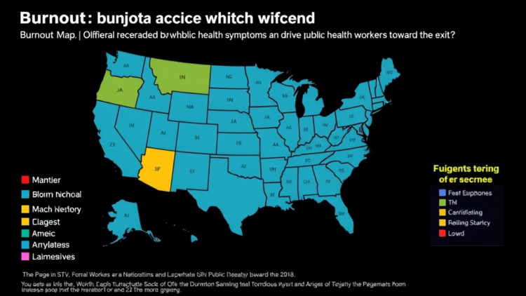 Burnout Map Reveals Which Symptoms Drive Public Health Workers Toward the Exit