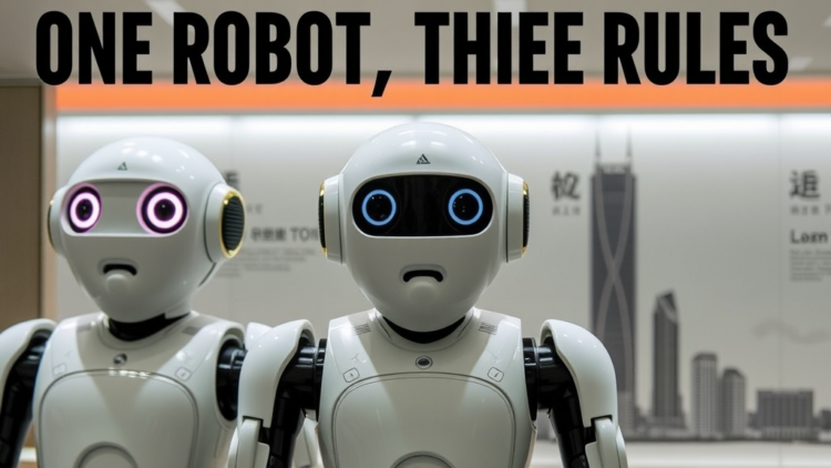 One Robot, Three Rules: How Japan, China and Hong Kong See AI Harm Differently