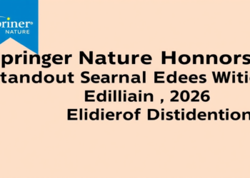 Springer Nature Honors Standout Journal Editors With 2026 Editor of Distinction Awards