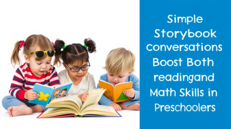 Simple Storybook Conversations Boost Both Reading and Math Skills in Preschoolers