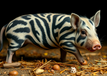 Genomics Study Decodes the Striped Camouflage of Wild Boar Piglets