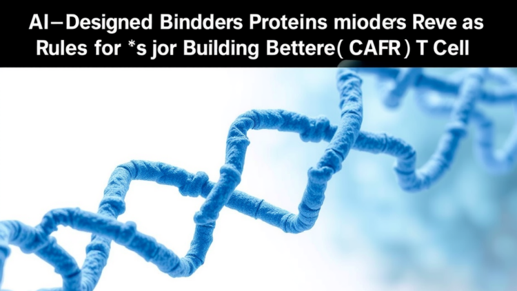 AI-Designed Protein Binders Reveal Rules for Building Better CAR T Cells