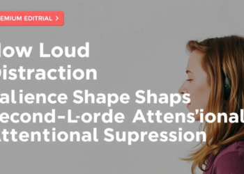 How Loud Must a Distraction Be? Salience Shapes Second-Order Attentional Suppression
