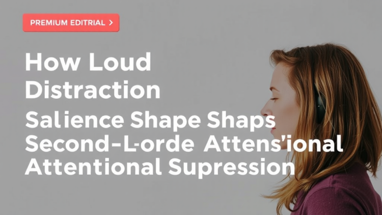 How Loud Must a Distraction Be? Salience Shapes Second-Order Attentional Suppression