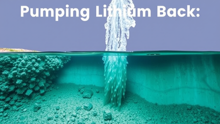 Pumping Lithium Back: Why Re-injecting Spent Brine Could Make or Break Direct Lithium Extraction